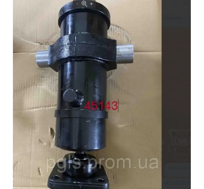 Гідроциліндр Камаз 45143-8603010 підйому кузова 4-штоковий. ГЦ 111.02.015 1